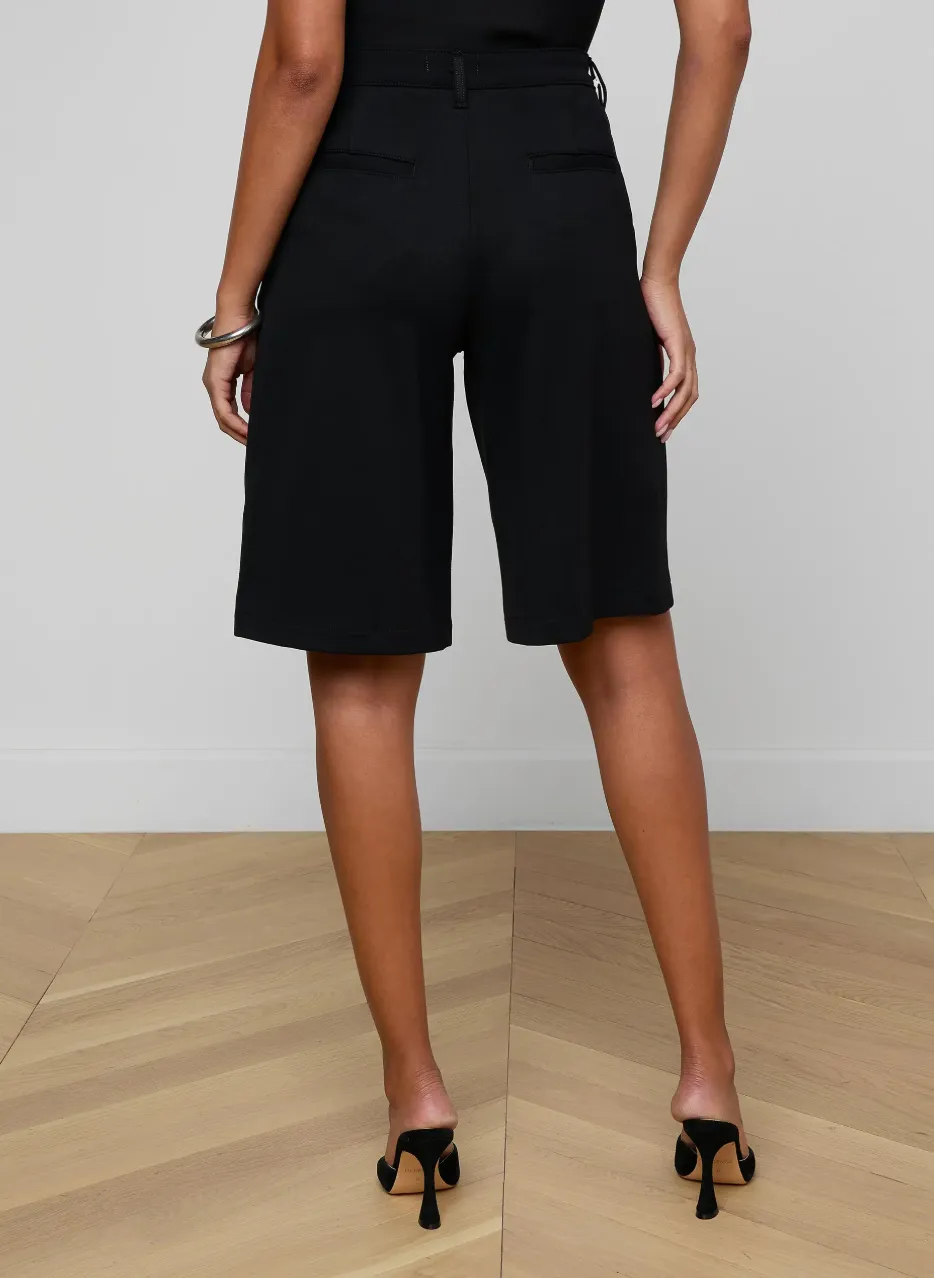 L’agence - Akasha Bermuda Short - Black sold by Jessie Boutique product image thumbnail 2