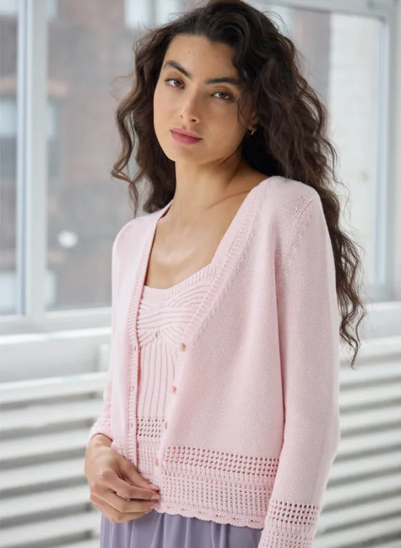 Autumn Cashmere - Scallop Edge Cardigan - Multiple Colors sold by Jessie Boutique