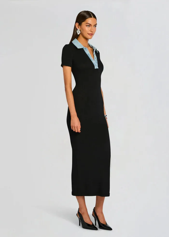SER.O.YA - Reye Knit Maxi Dress - Black/Coastline sold by Jessie Boutique product image thumbnail 3