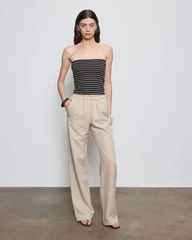 Enza Costa - Cotton Stripe Classic Bandeau Top - Multiple Colors made by Enza Costa