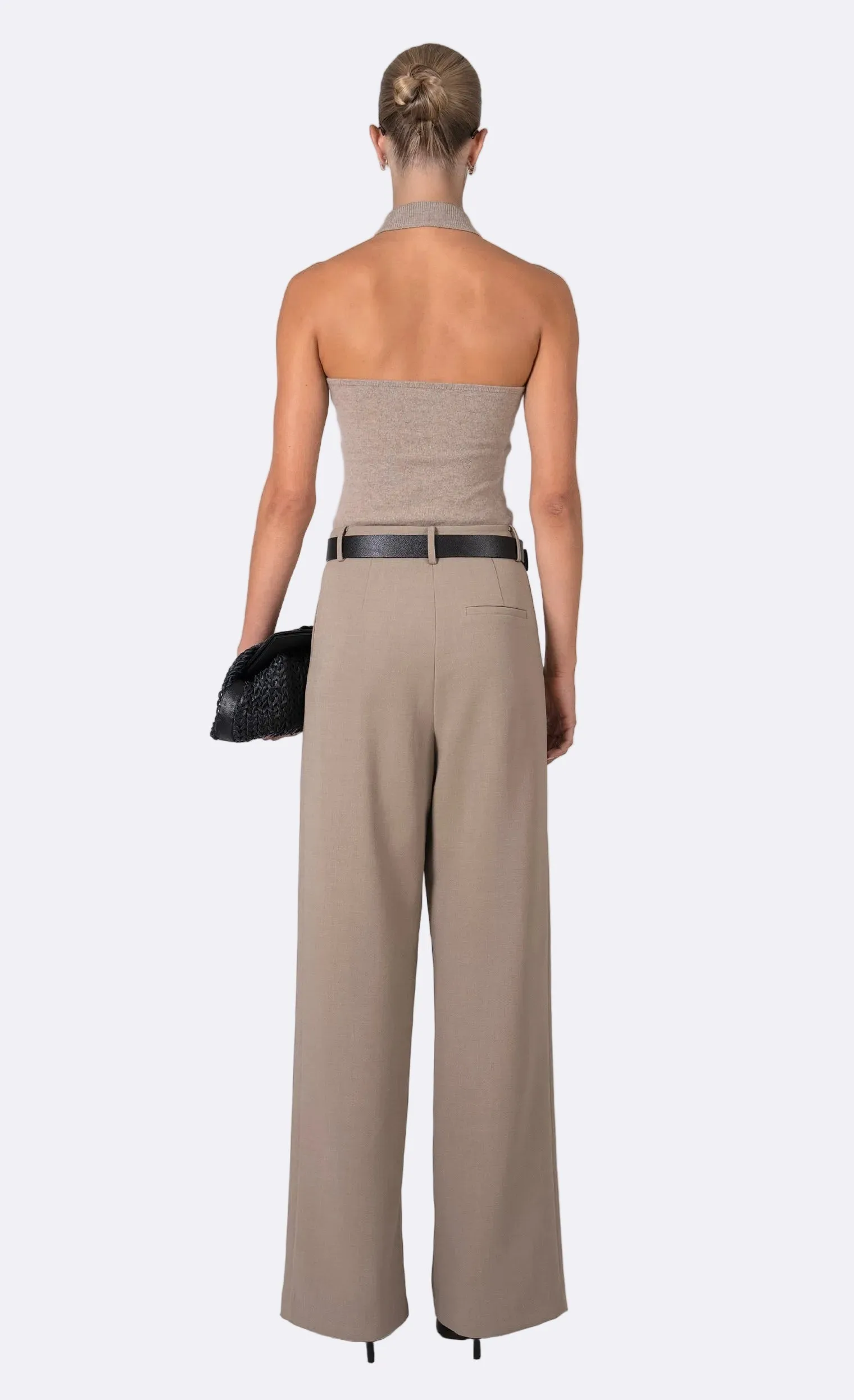 Nonchalant - Monroe Pant - Taupe sold by Jessie Boutique product image thumbnail 4