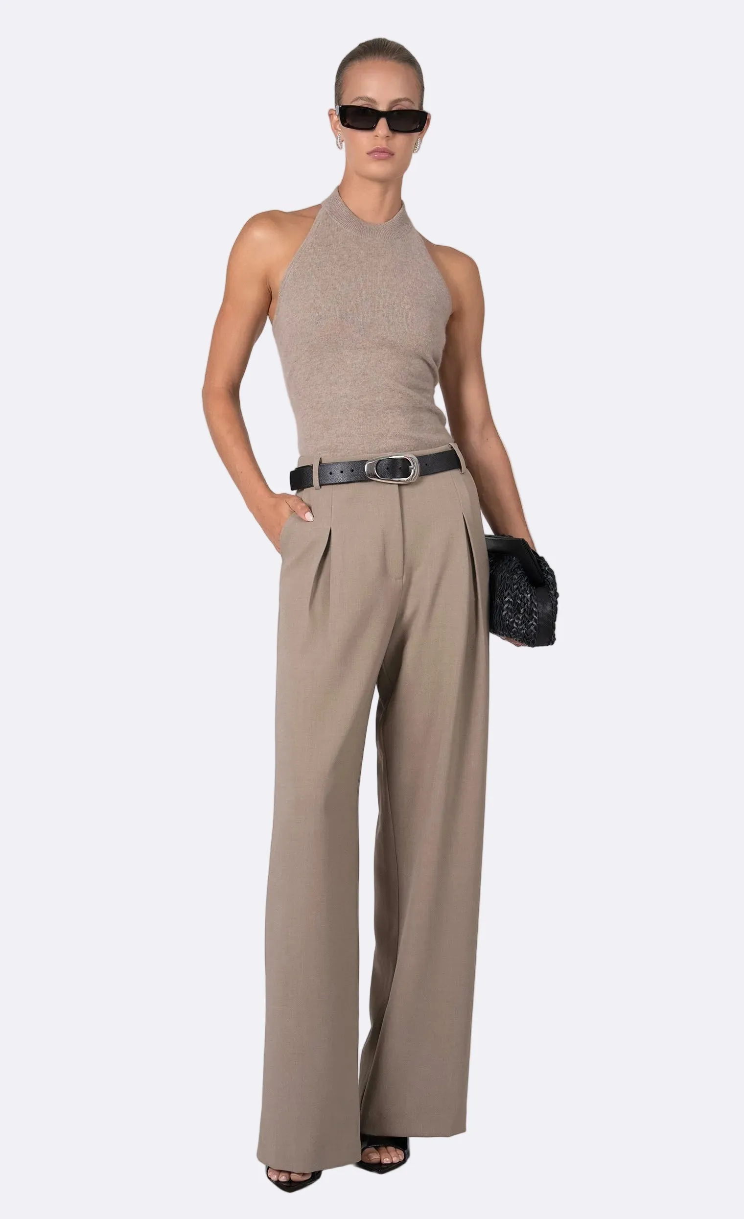 Nonchalant - Monroe Pant - Taupe sold by Jessie Boutique product image thumbnail 2