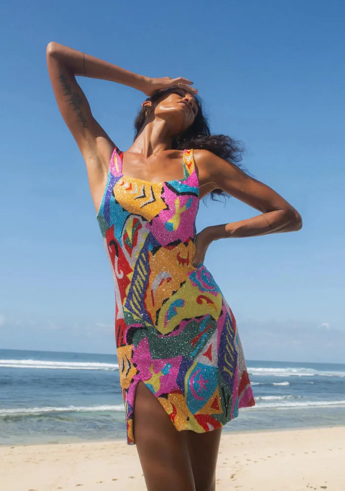 Oceanus - Boston Dress - Multi sold by Jessie Boutique product image thumbnail 4
