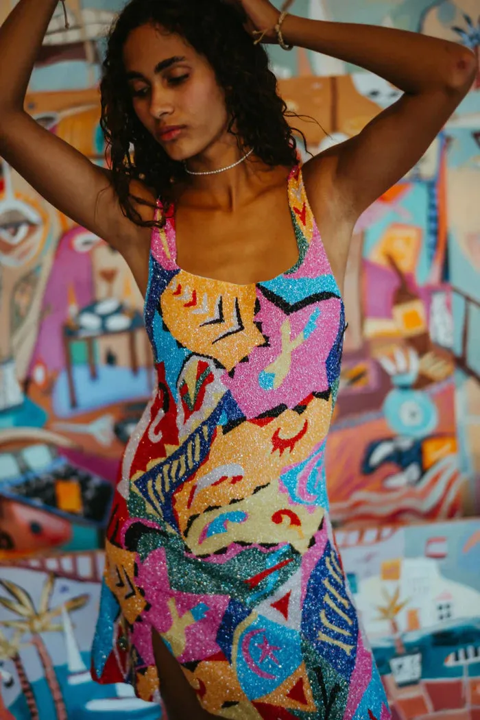 Oceanus - Boston Dress - Multi sold by Jessie Boutique product image thumbnail 3