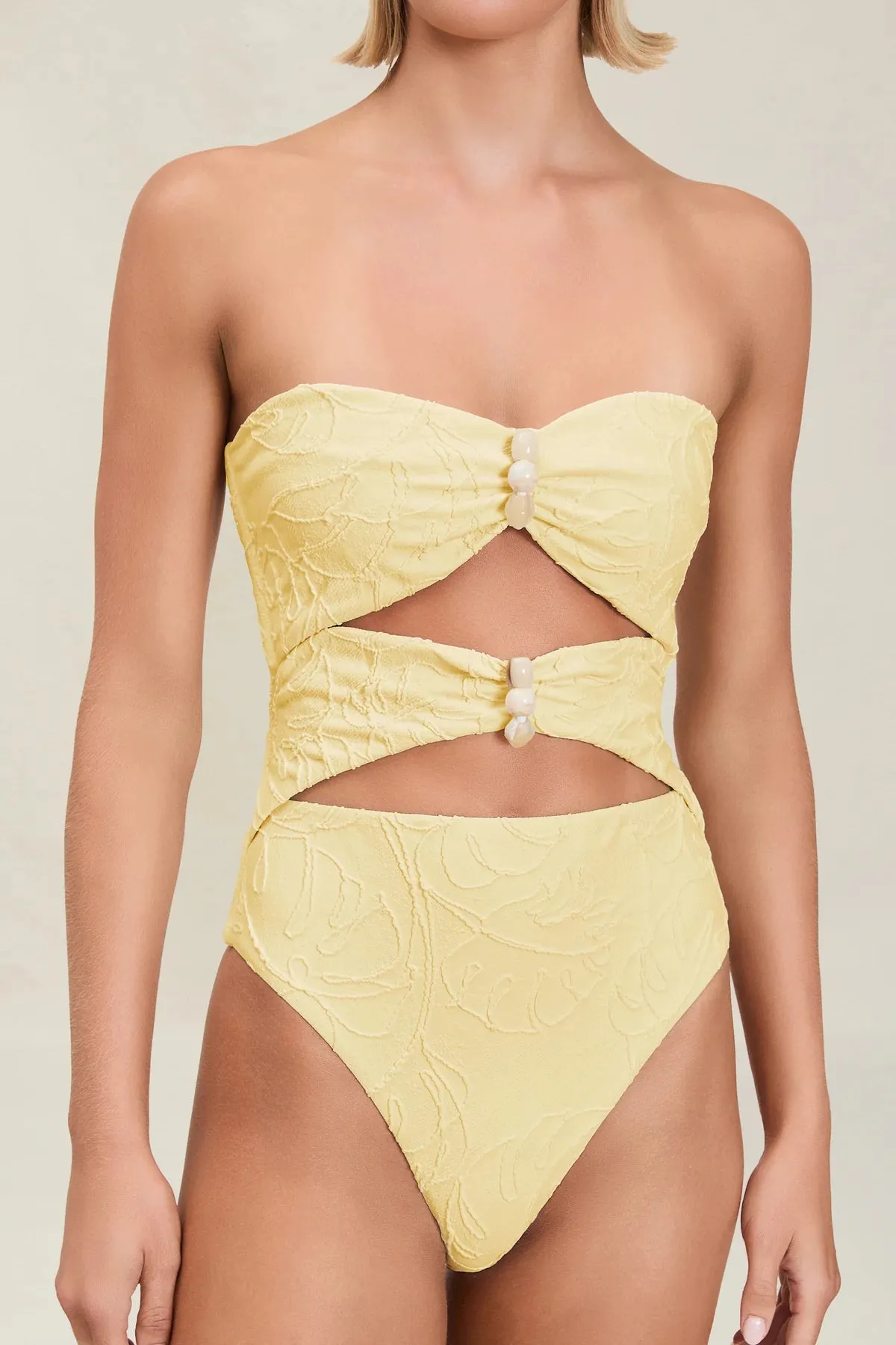 Devon Windsor - Isla Full-Piece - Lemondrop sold by Jessie Boutique product image thumbnail 2
