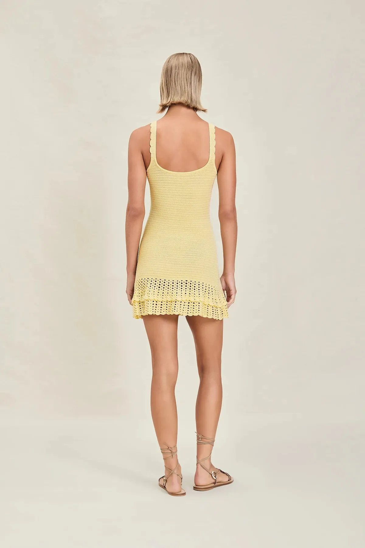 Devon Windsor - Willamina Dress - Lemondrop sold by Jessie Boutique product image thumbnail 3