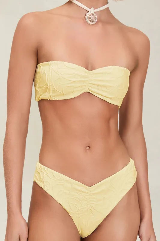 Devon Windsor - Noelle Bottom - Lemondrop made by Jessie Boutique