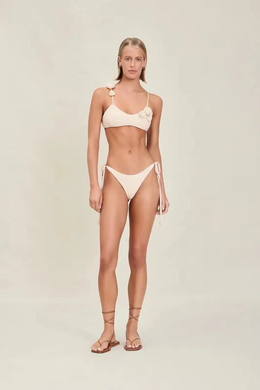 Devon Windsor - Adrienne Top - Vanilla made by Jessie Boutique