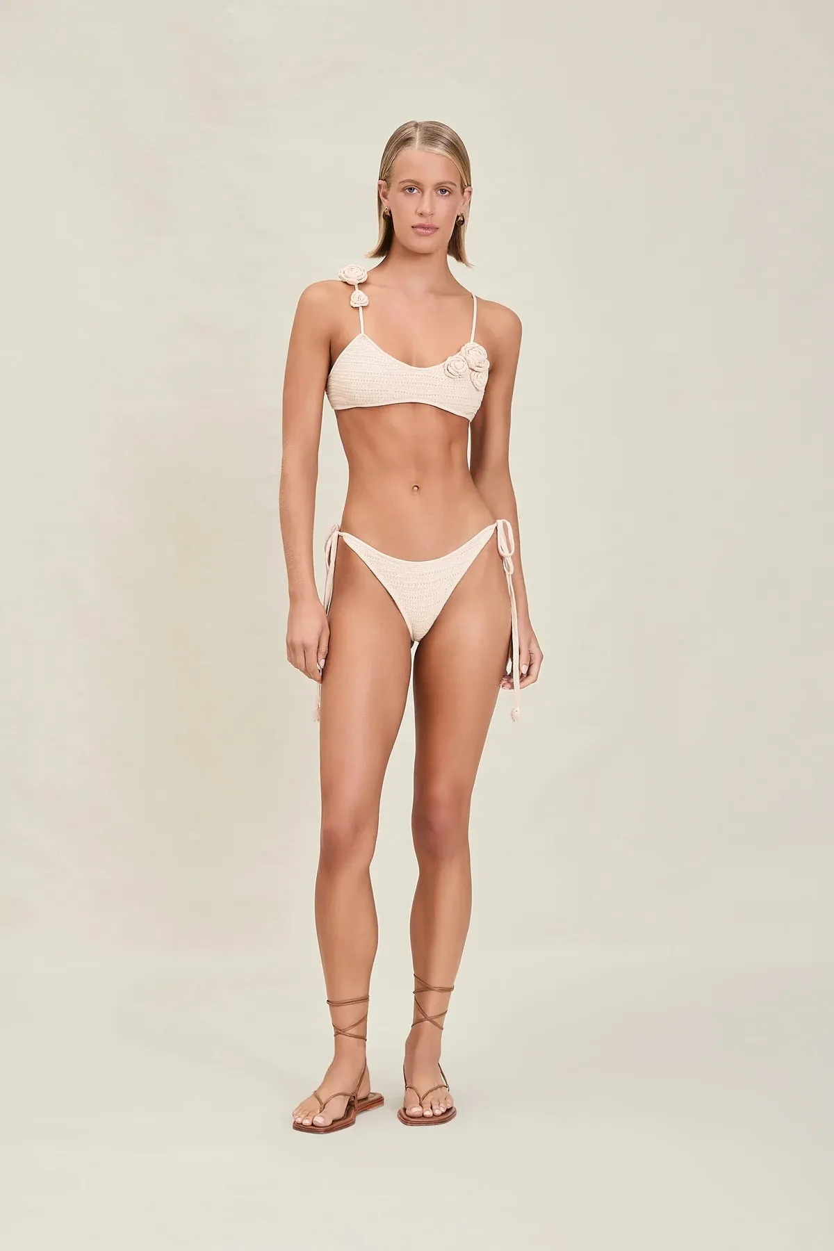 Devon Windsor - Adrienne Top - Vanilla sold by Jessie Boutique