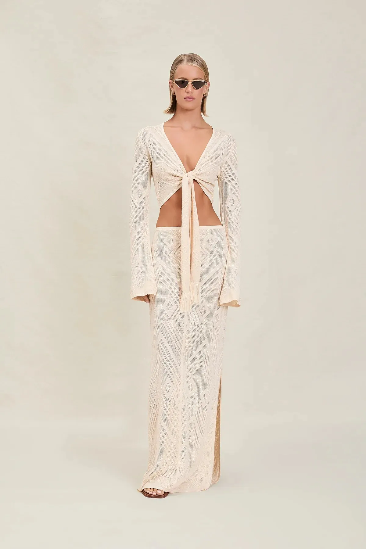 Devon Windsor - Vie Skirt - Vanilla sold by Jessie Boutique product image thumbnail 2