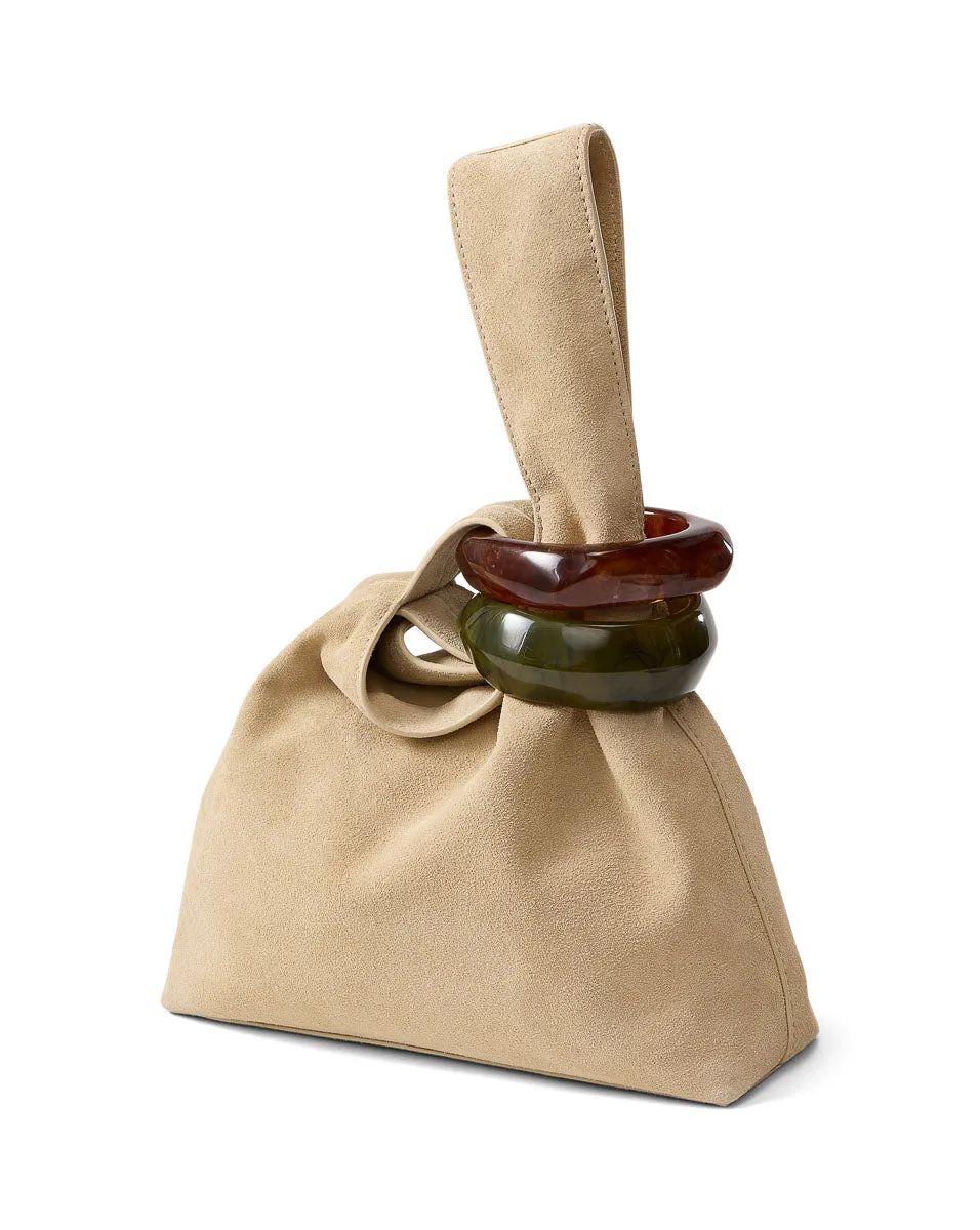 Veronica Beard - Swing Clutch - Stone Khaki sold by Jessie Boutique product image thumbnail 4