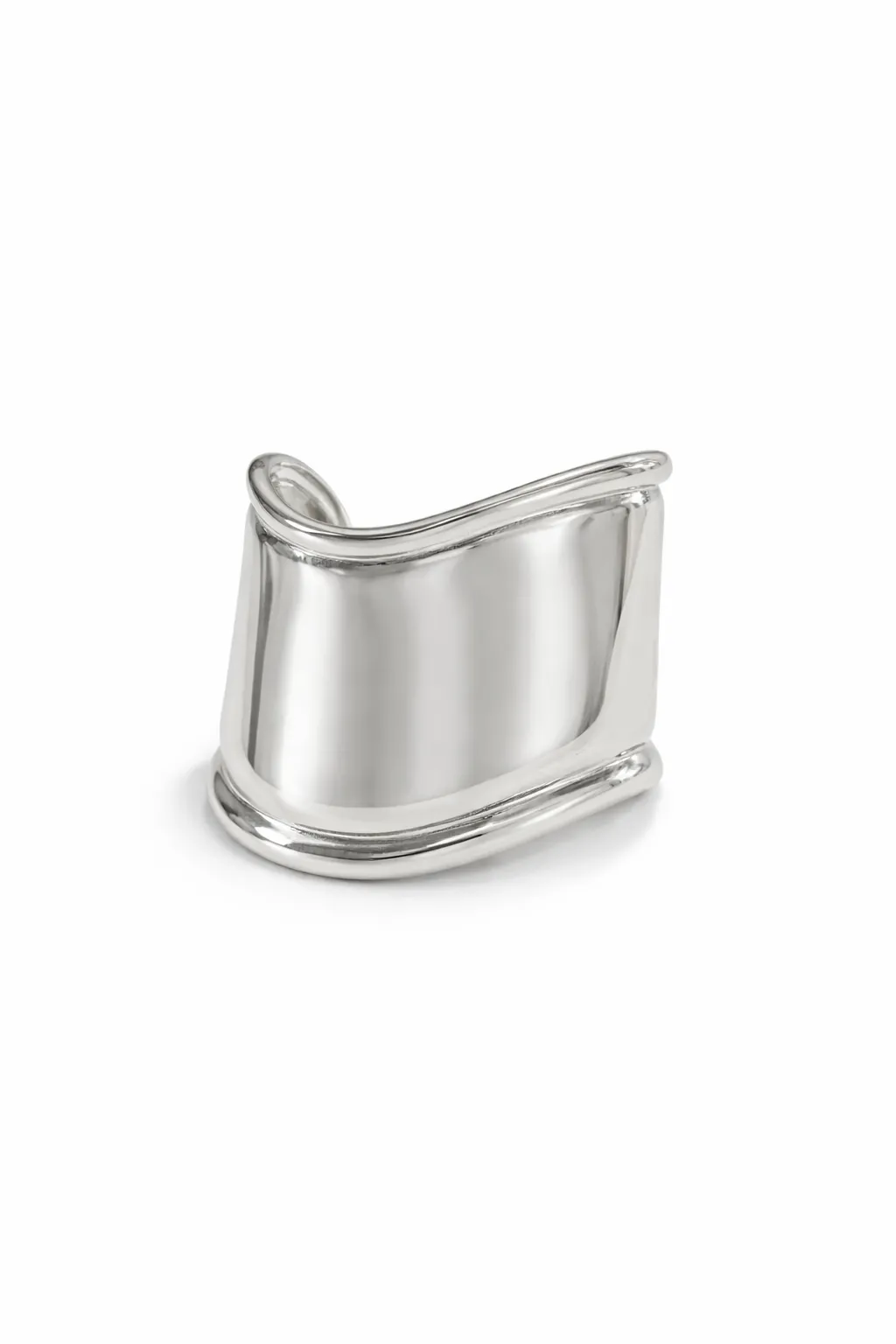Ben-Amun - Cuff with Rims - Silver Plated sold by Jessie Boutique