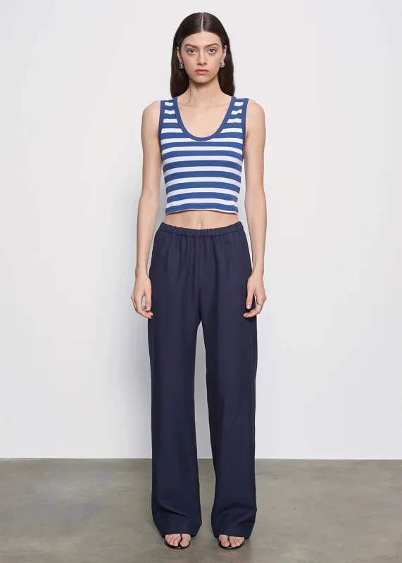 Enza Costa - Twill Everywhere Pant - Navy made by Enza Costa