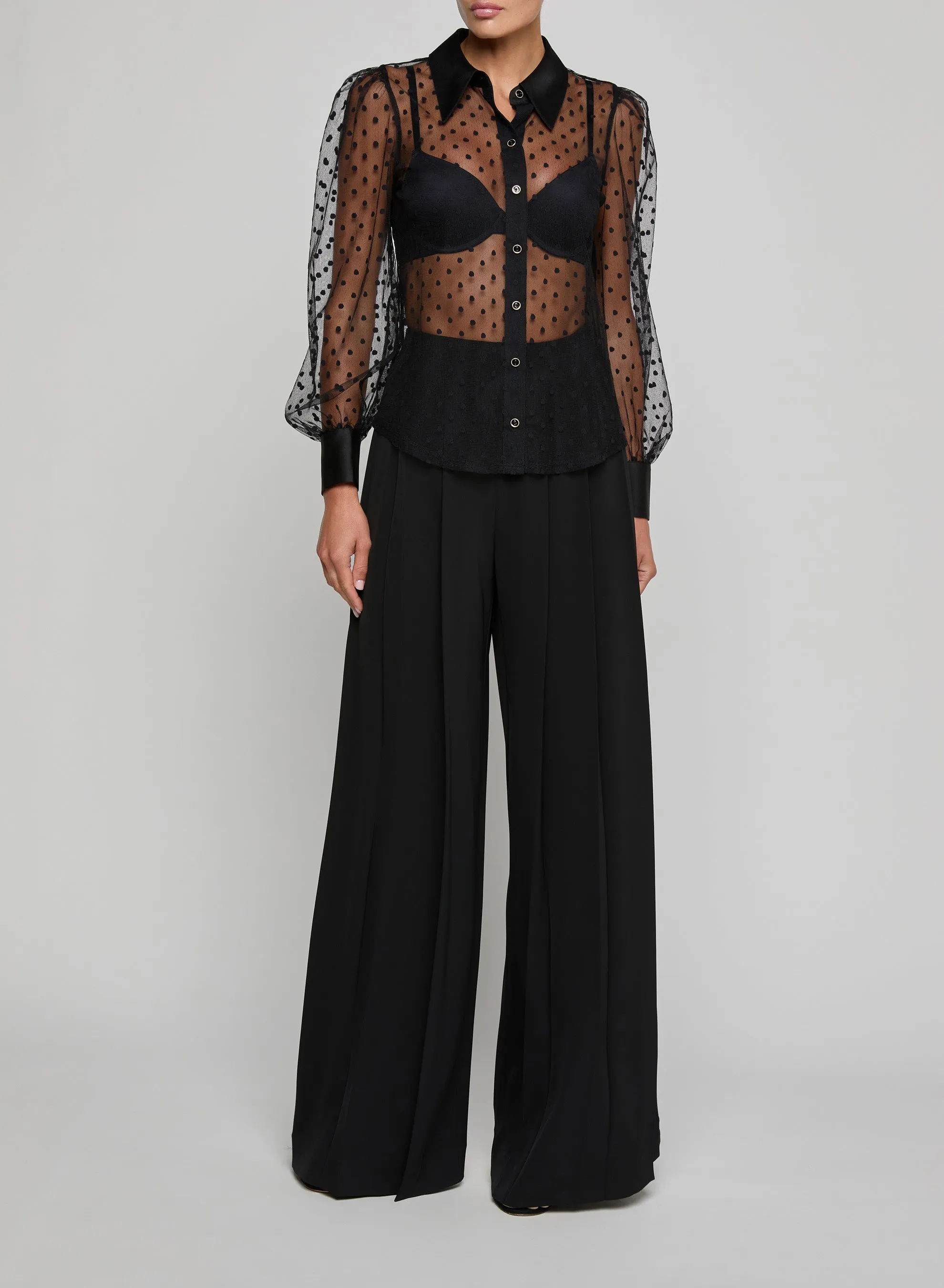 L’agence - Sophie Long-Sleeved Blouse - Black sold by Jessie Boutique product image thumbnail 5