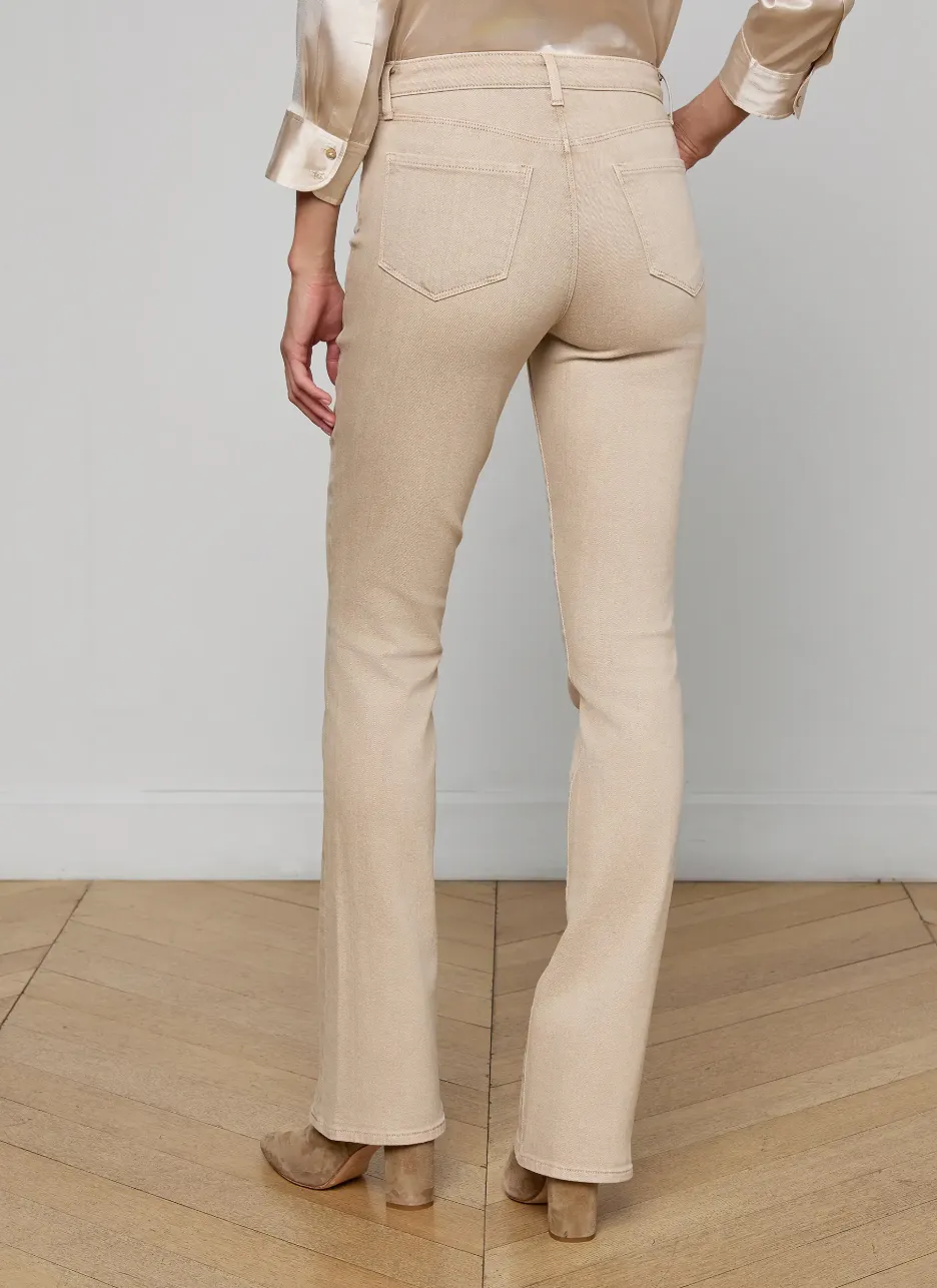 L’agence - Selma Bootcut Jean - Biscuit sold by Jessie Boutique product image thumbnail 3