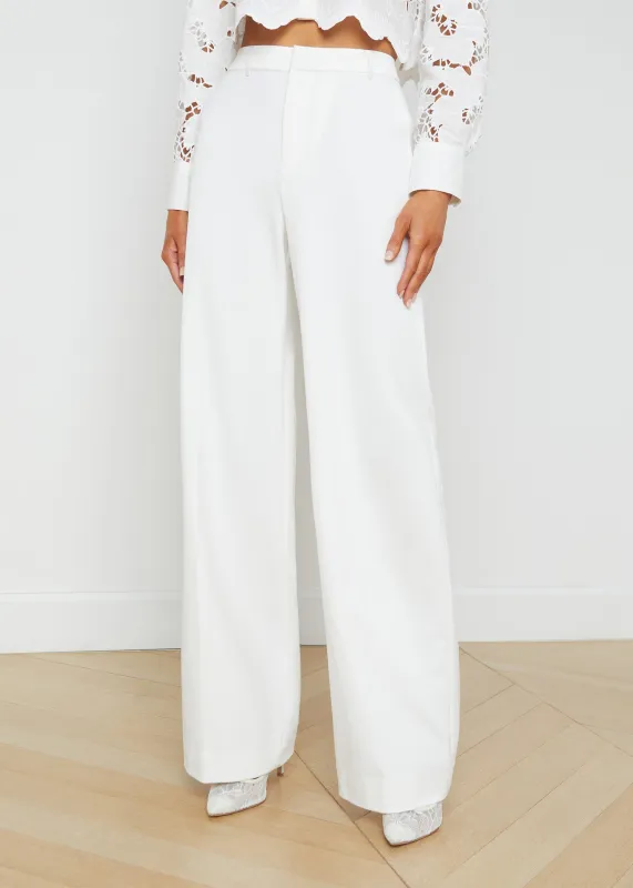 L’agence - Livvy Trouser - White made by L'AGENCE