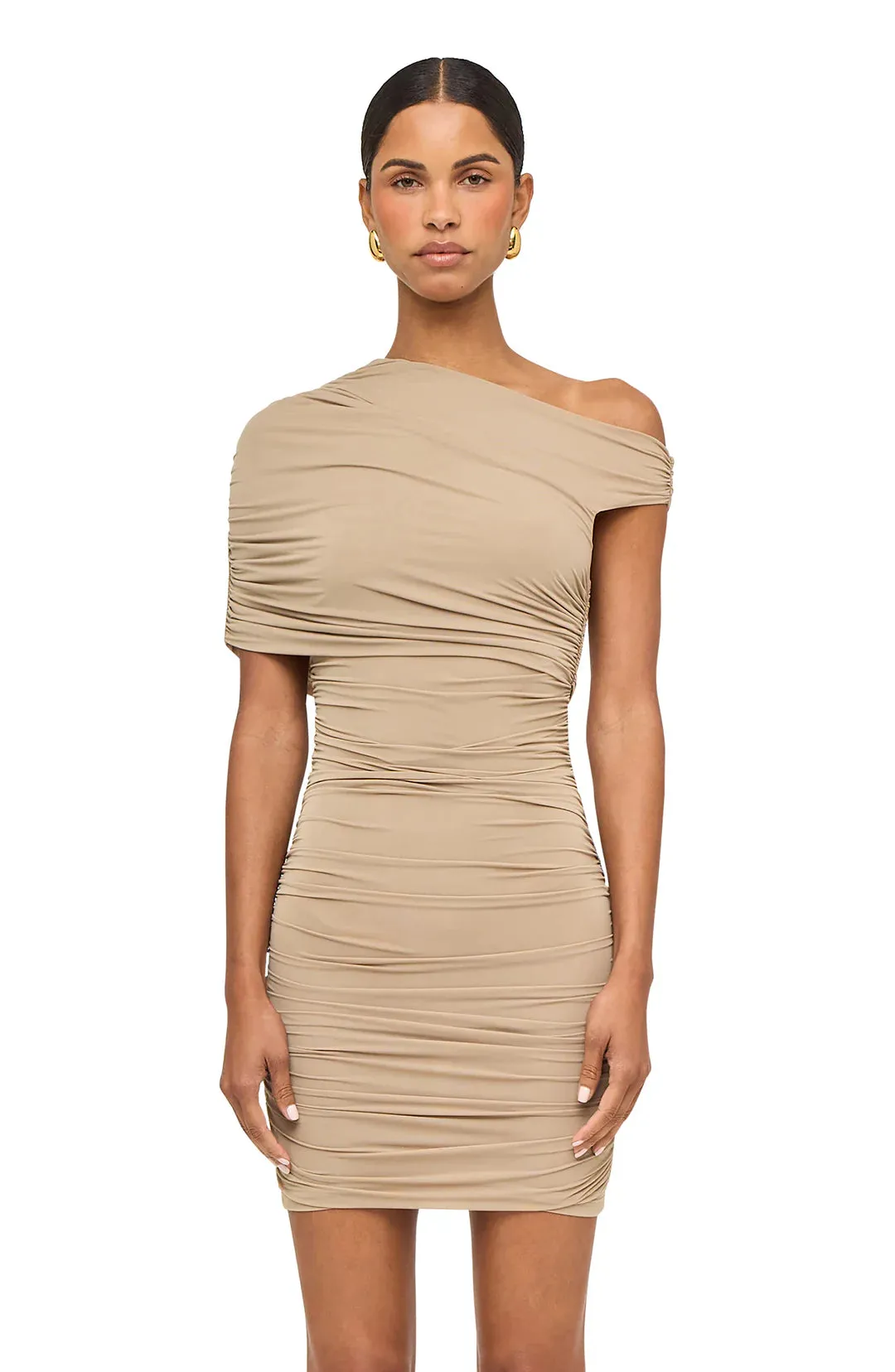 Ronny Kobo - Cicilia Dress - Nougat sold by Jessie Boutique