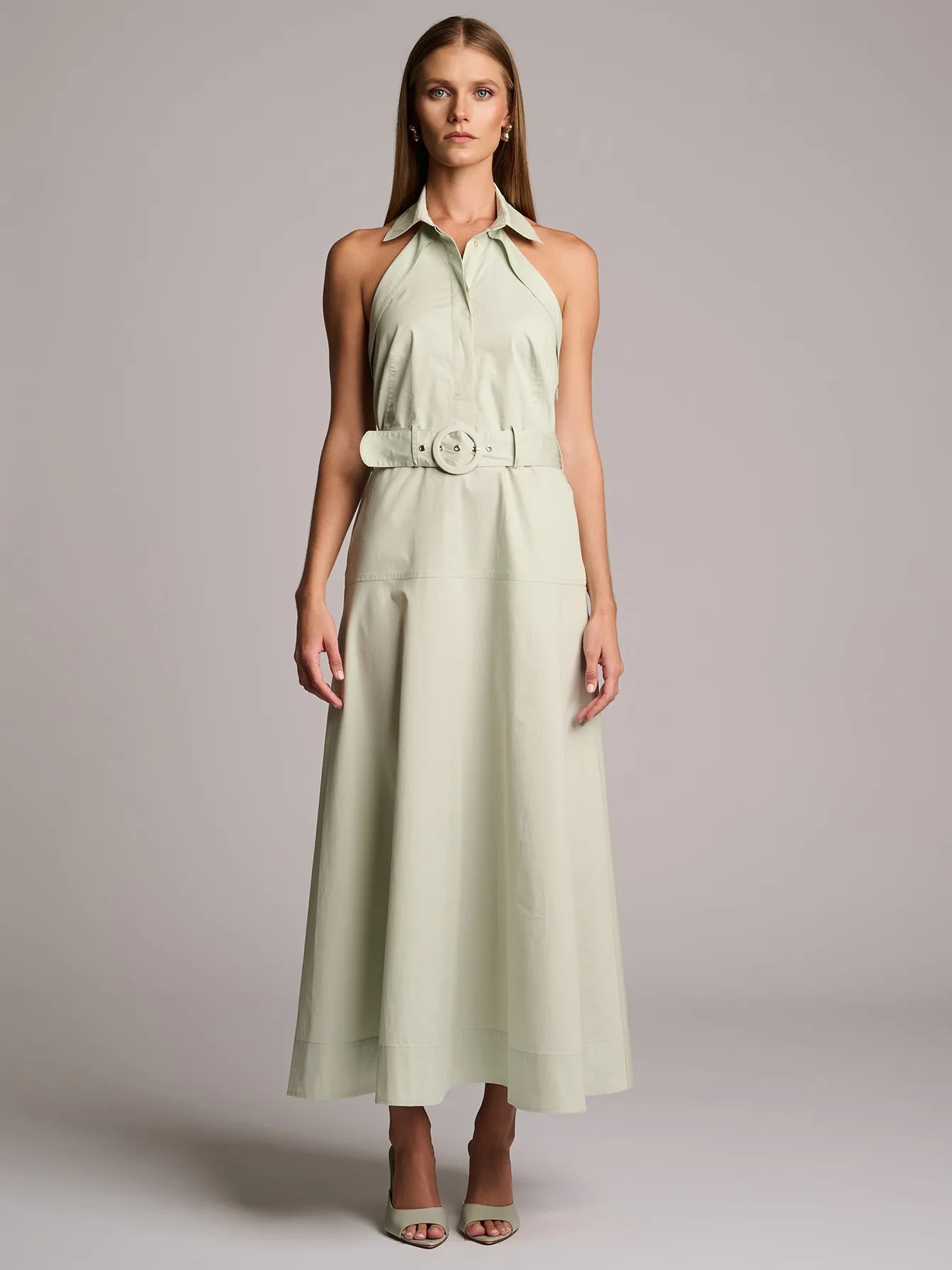 Hevron - Eloise Dress - Pistachio sold by Jessie Boutique product image thumbnail 2