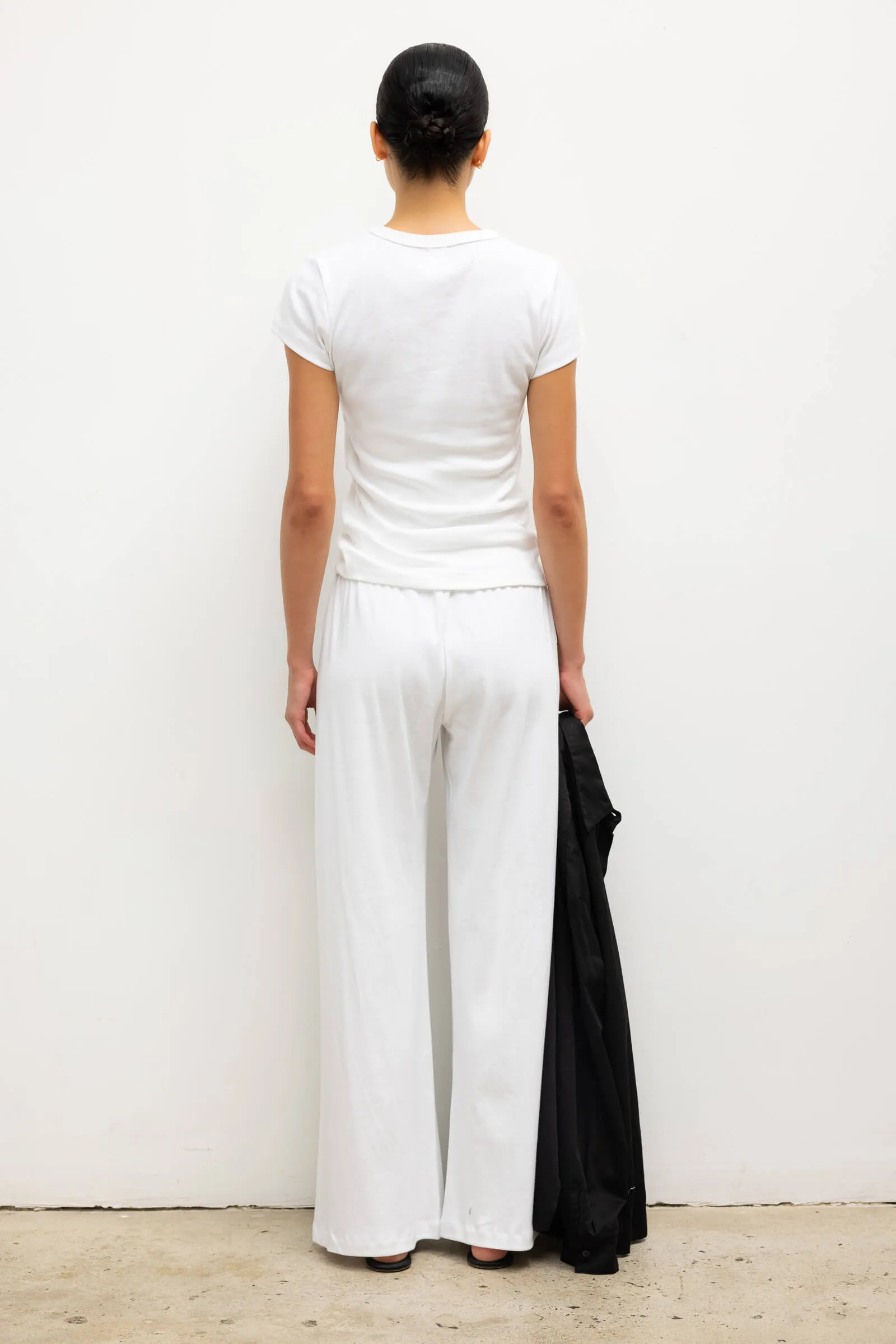 Leset - Nando Lounge Pant - White sold by Jessie Boutique product image thumbnail 5