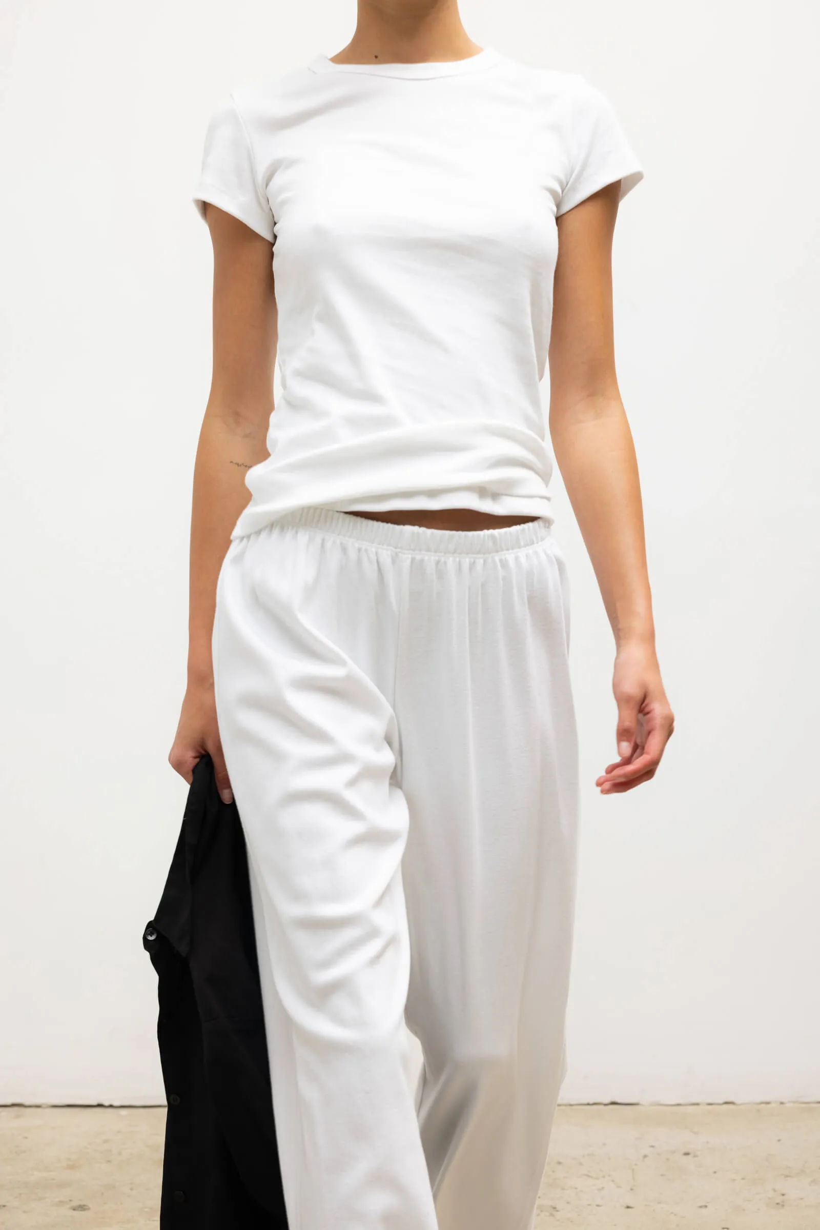 Leset - Nando Lounge Pant - White sold by Jessie Boutique product image thumbnail 2