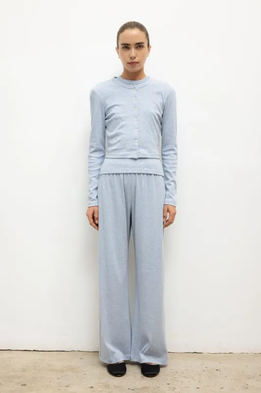 Leset - Nando Lounge Pant - Ciel Melange made by Leset