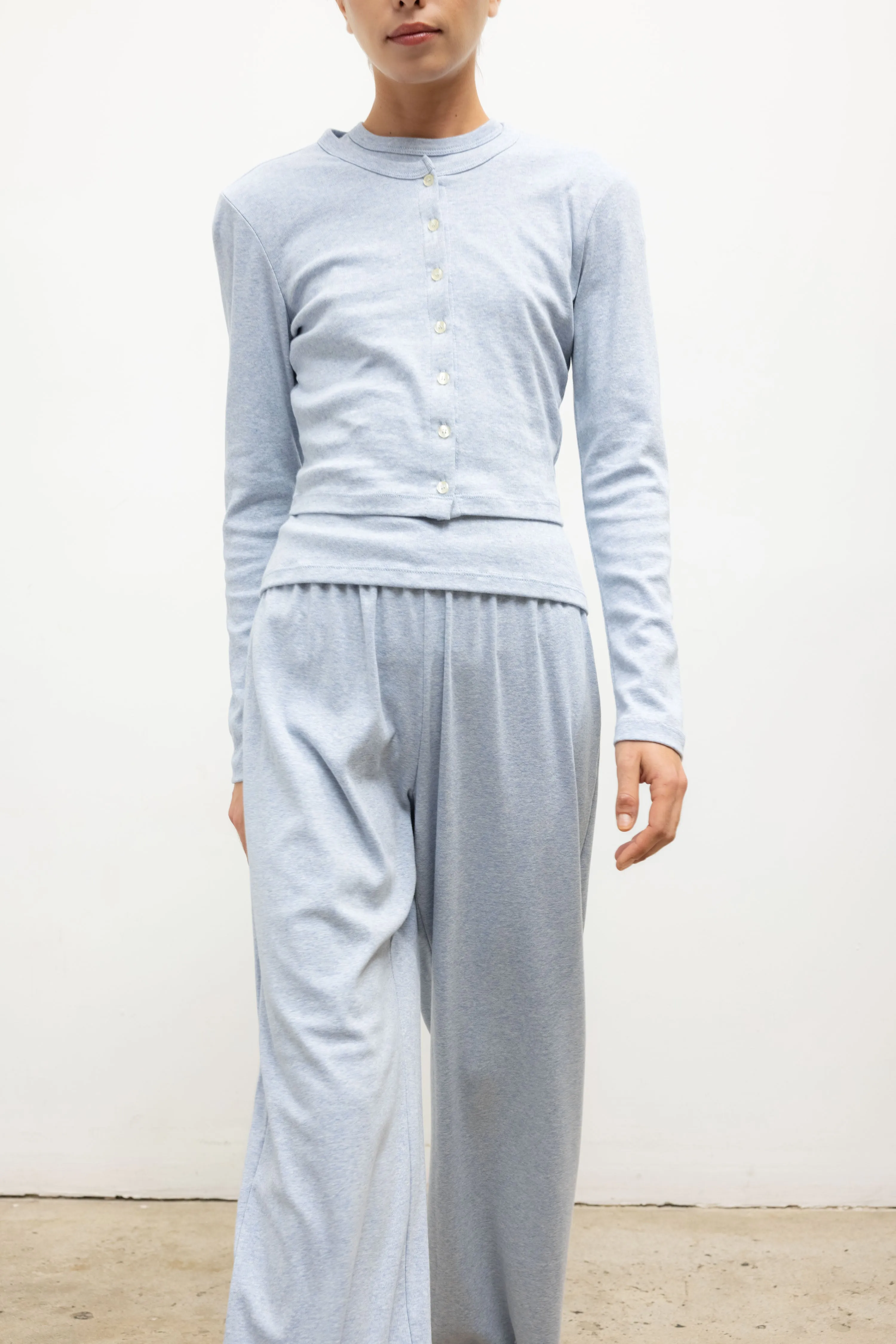 Leset - Nando Lounge Pant - Ciel Melange sold by Jessie Boutique product image thumbnail 4