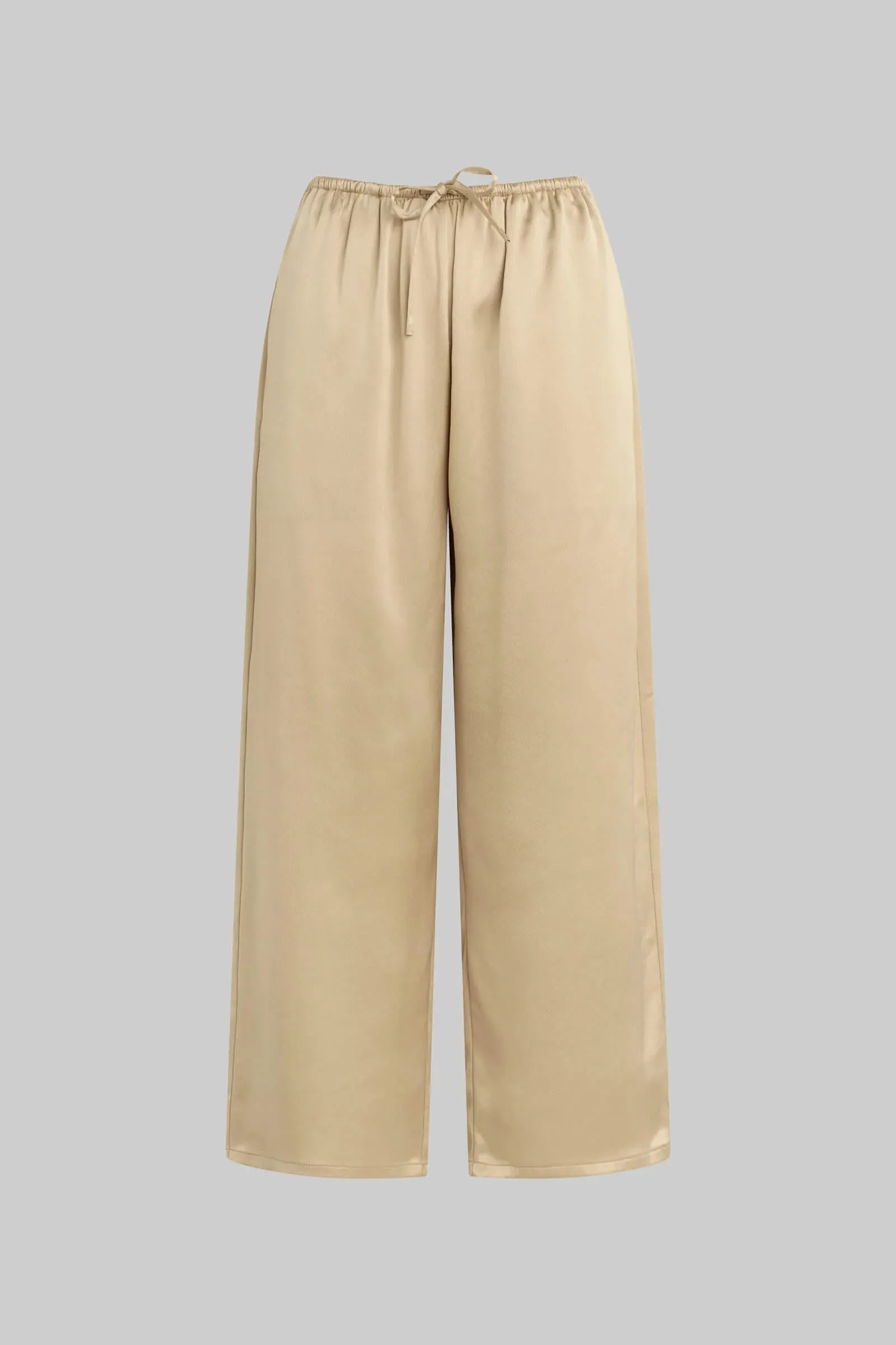 Leset - Barb Crop Drawstring Pant - Sand sold by Jessie Boutique product image thumbnail 2