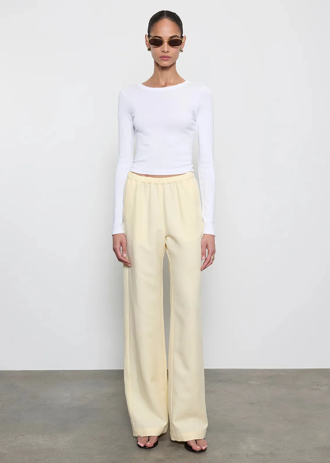 Enza Costa - Twill Everywhere Pant - Flan sold by Jessie Boutique