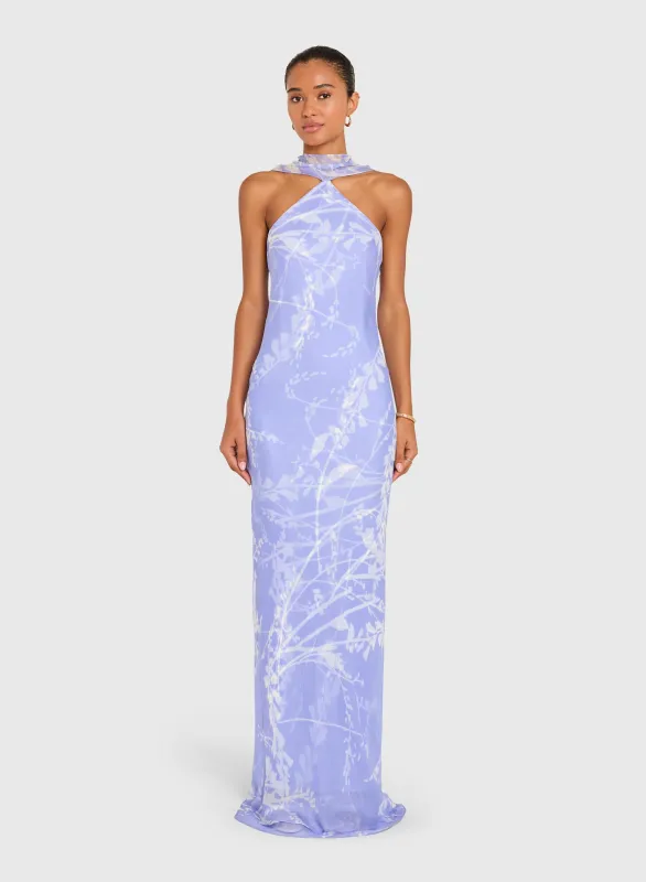 Amanda Uprichard - Ashton Maxi - English Lavender sold by Jessie Boutique
