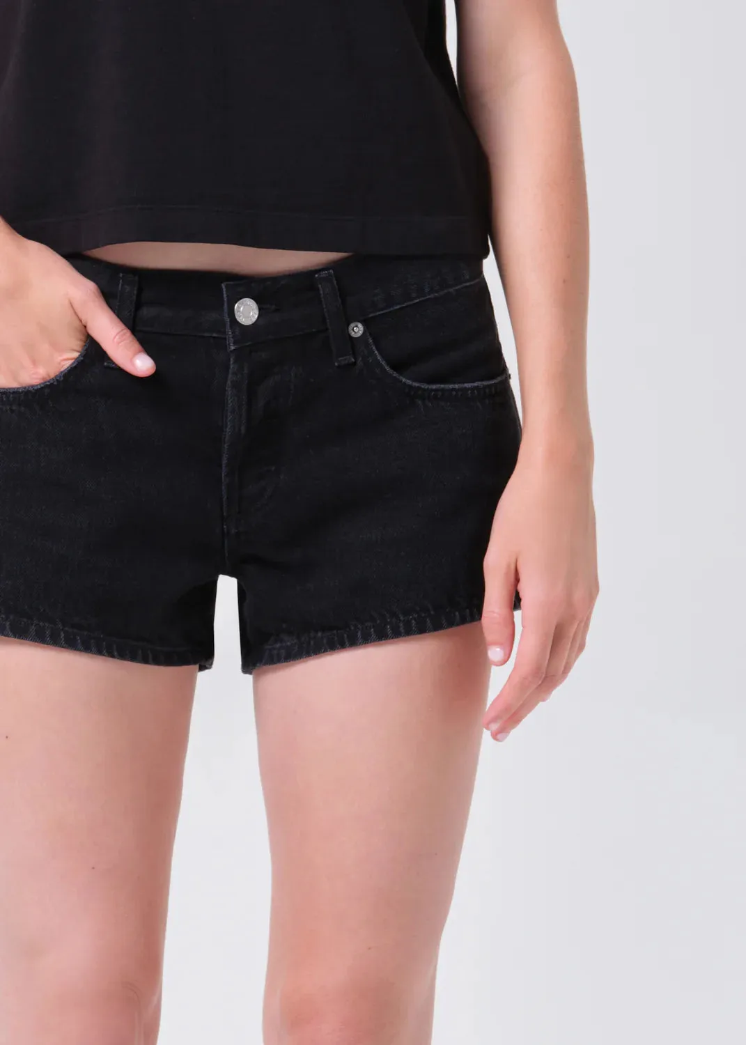 Agolde - Low Rise Parker Short (Weightless) - Phase sold by Jessie Boutique product image thumbnail 5