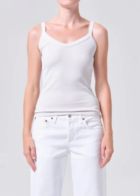 Agolde - Jordan Tank - Powder sold by Jessie Boutique