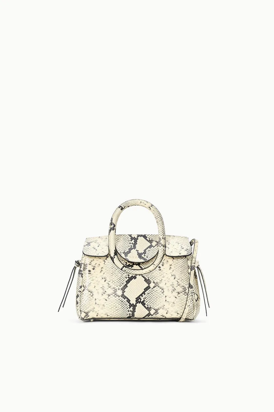 Staud - Maude Mini Carryall - White Snake sold by Jessie Boutique product image thumbnail 2