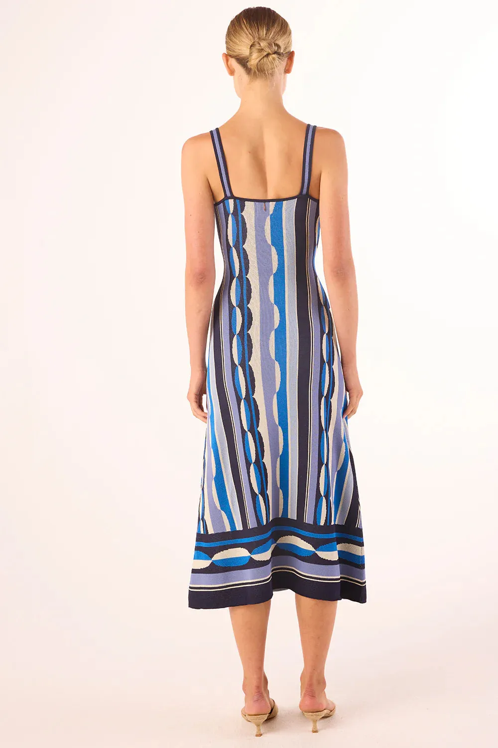 Misa - Tali Dress - Geo Stripe Knit sold by Jessie Boutique product image thumbnail 5