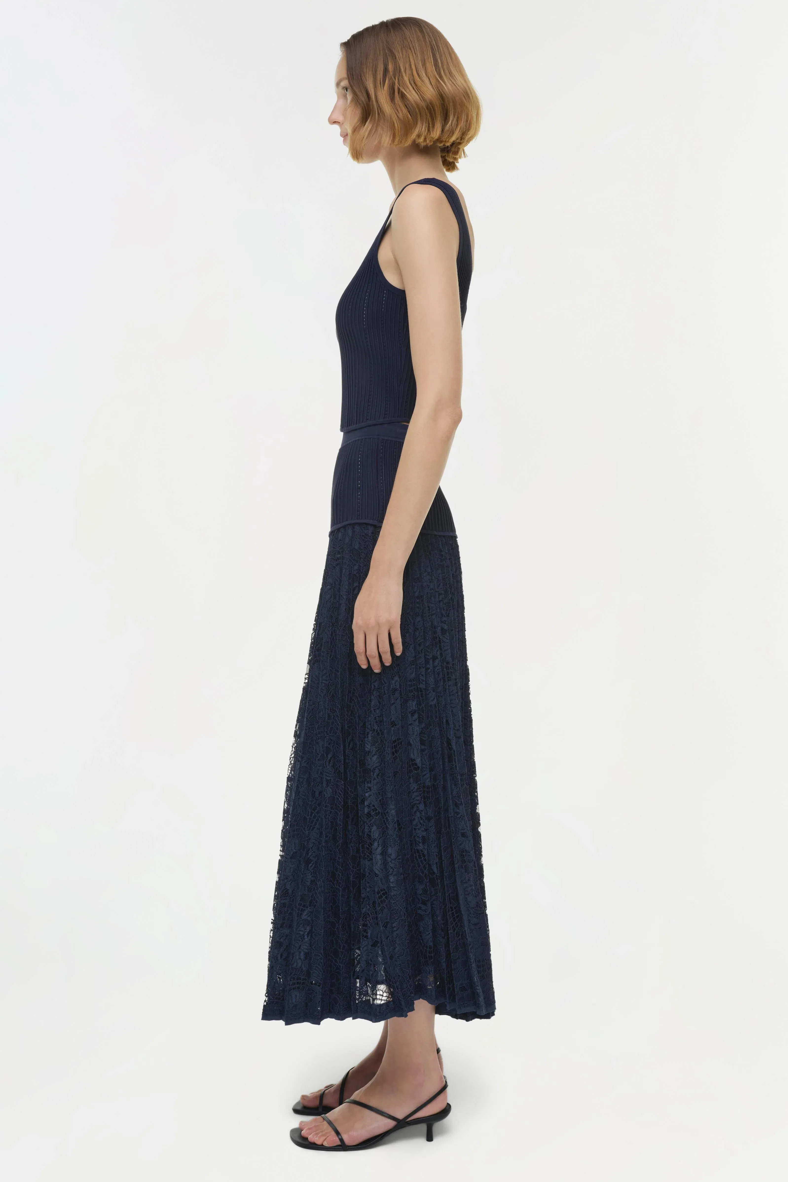 Simkhai - Rylan Knit Tank - Midnight sold by Jessie Boutique product image thumbnail 3