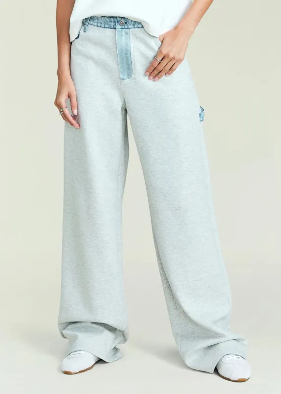 SER.O.YA - Travis Pant - Light Grey/Coastline sold by Jessie Boutique