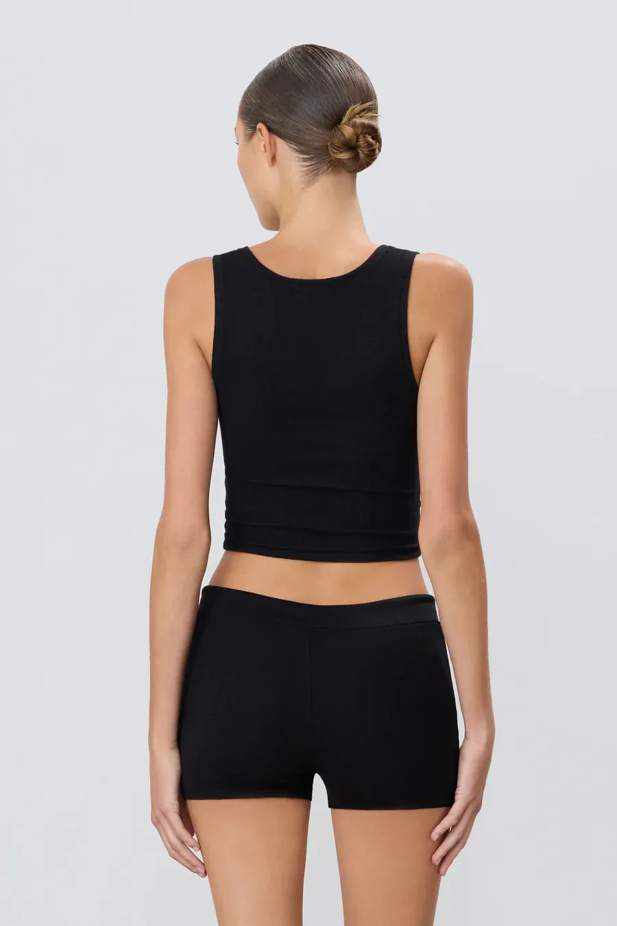 Eterne - Square Neck Tank - Black sold by Jessie Boutique product image thumbnail 3