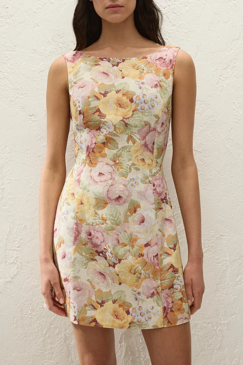 Faithfull The Brand - Sofia Mini Dress - Giardino sold by Jessie Boutique product image thumbnail 2