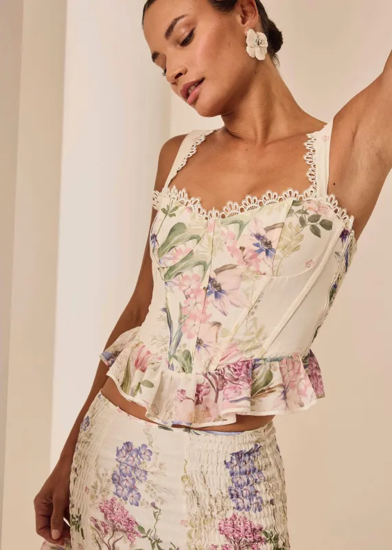 Charo Ruiz - Top Floret - Multiple Colors made by Jessie Boutique