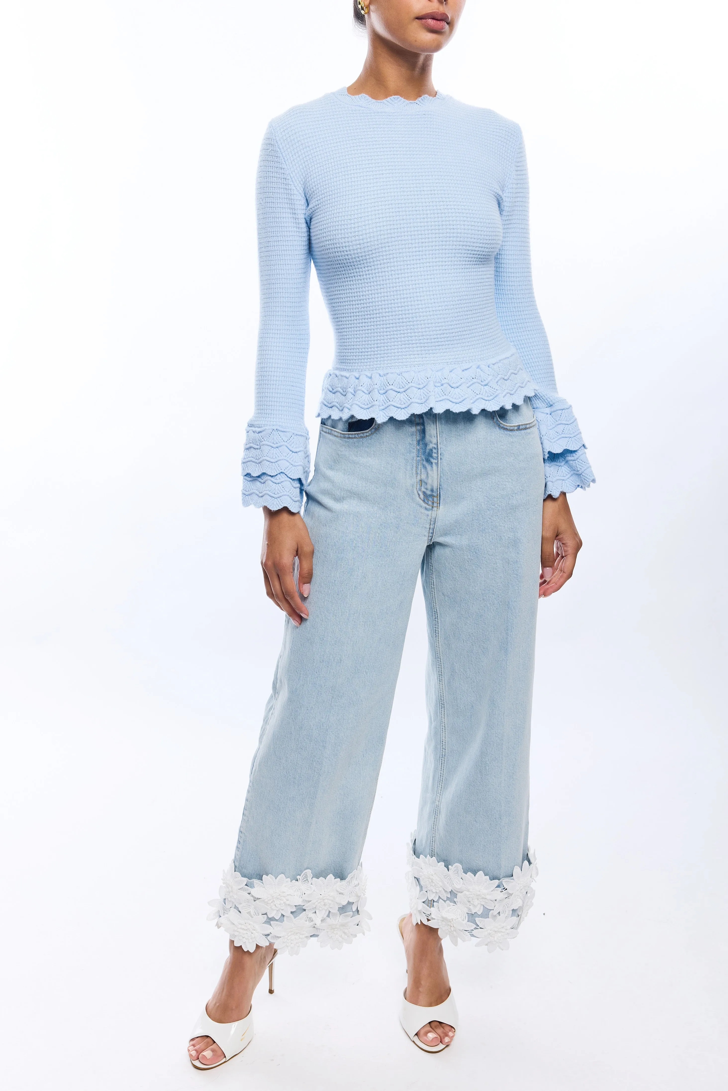 Generation Love - Lorena Sweater - Light Blue sold by Jessie Boutique product image thumbnail 5