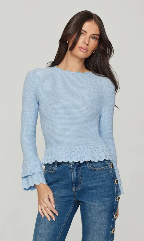 Generation Love - Lorena Sweater - Light Blue made by Generation Love