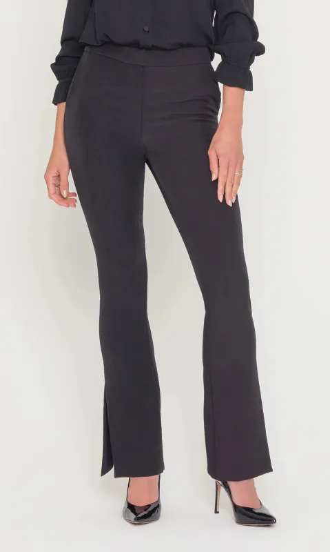 Generation Love - Benita Slit Pants - Black made by Generation Love
