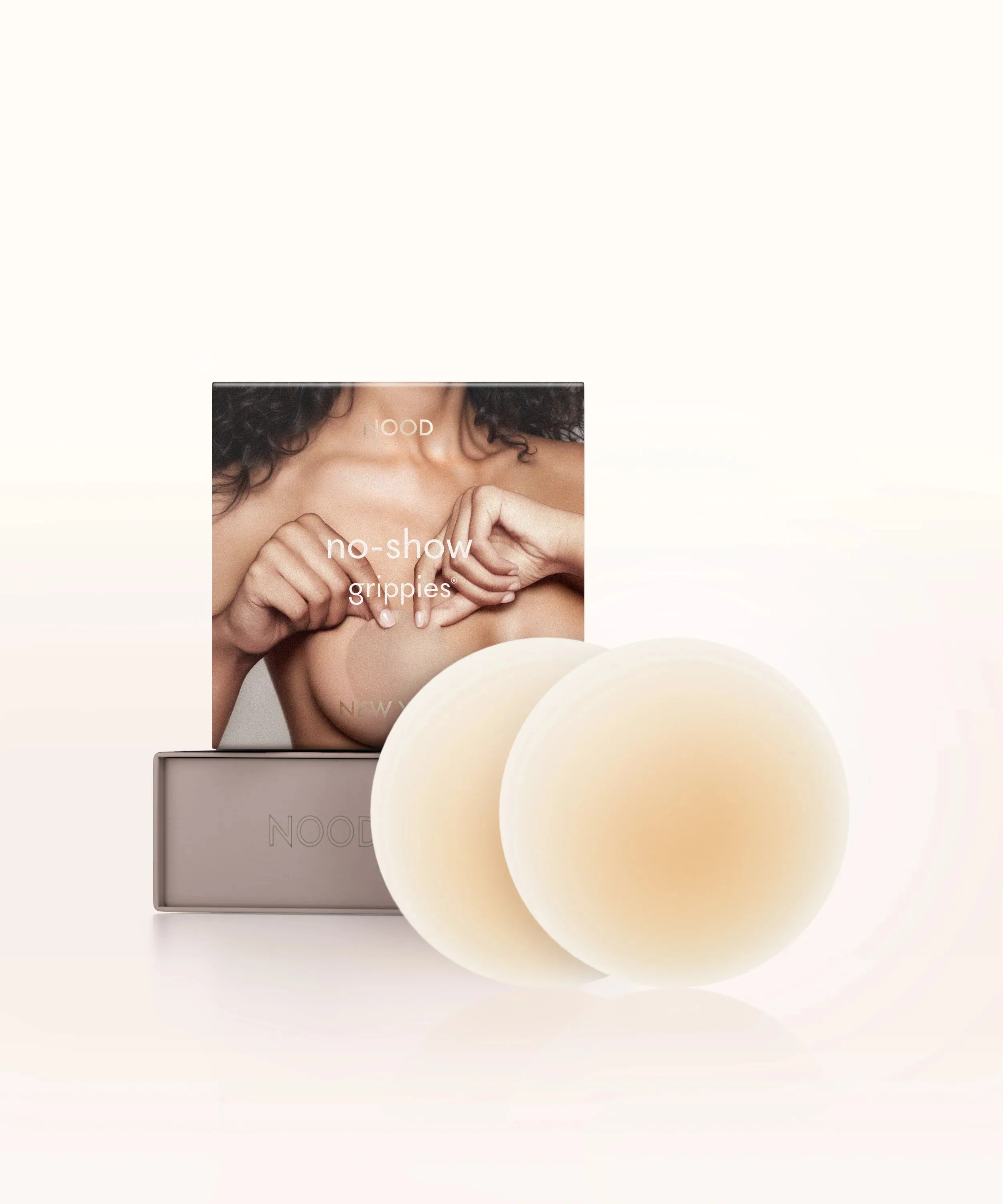Nood - Non Adhesive No-Show Nipple Covers - Buff sold by Jessie Boutique