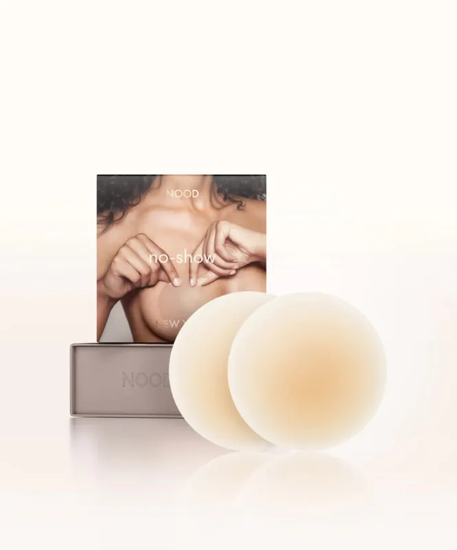 Nood - No-Show Adhesive Nipple Covers (round) - Buff made by Jessie Boutique