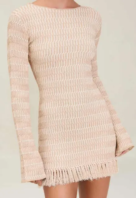 Devon Windsor - Costa Dress - Cashew sold by Jessie Boutique product image thumbnail 3