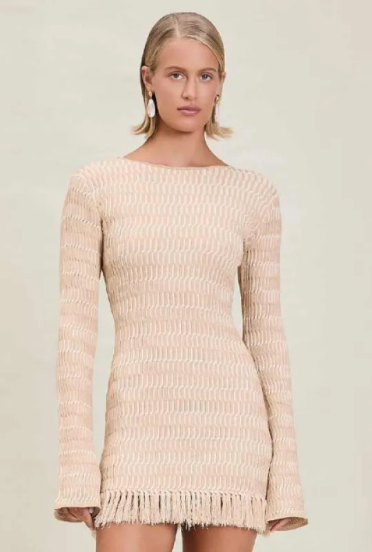 Devon Windsor - Costa Dress - Cashew made by Jessie Boutique