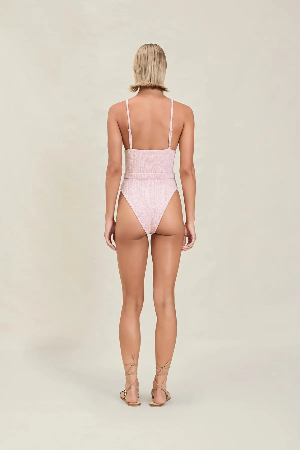 Devon Windsor - Catalina One Piece - Rose Cream sold by Jessie Boutique product image thumbnail 3