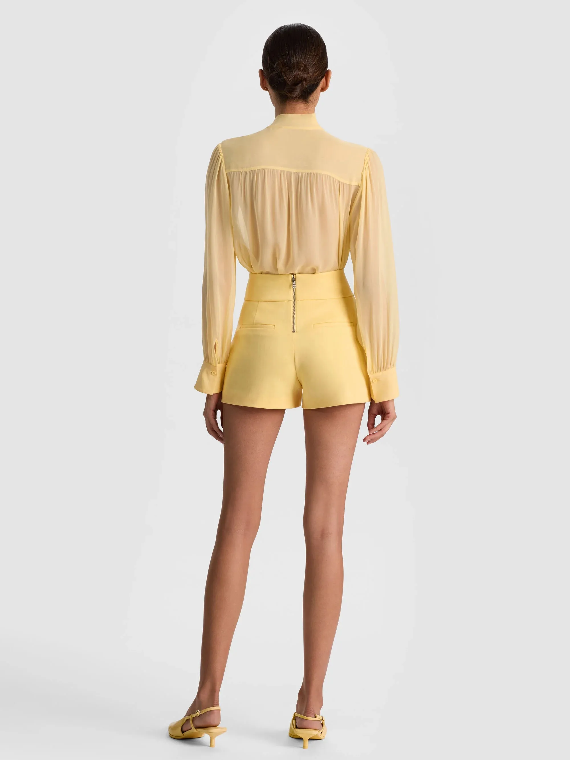 Alice + Olivia - Donald Short - Butter sold by Jessie Boutique product image thumbnail 4
