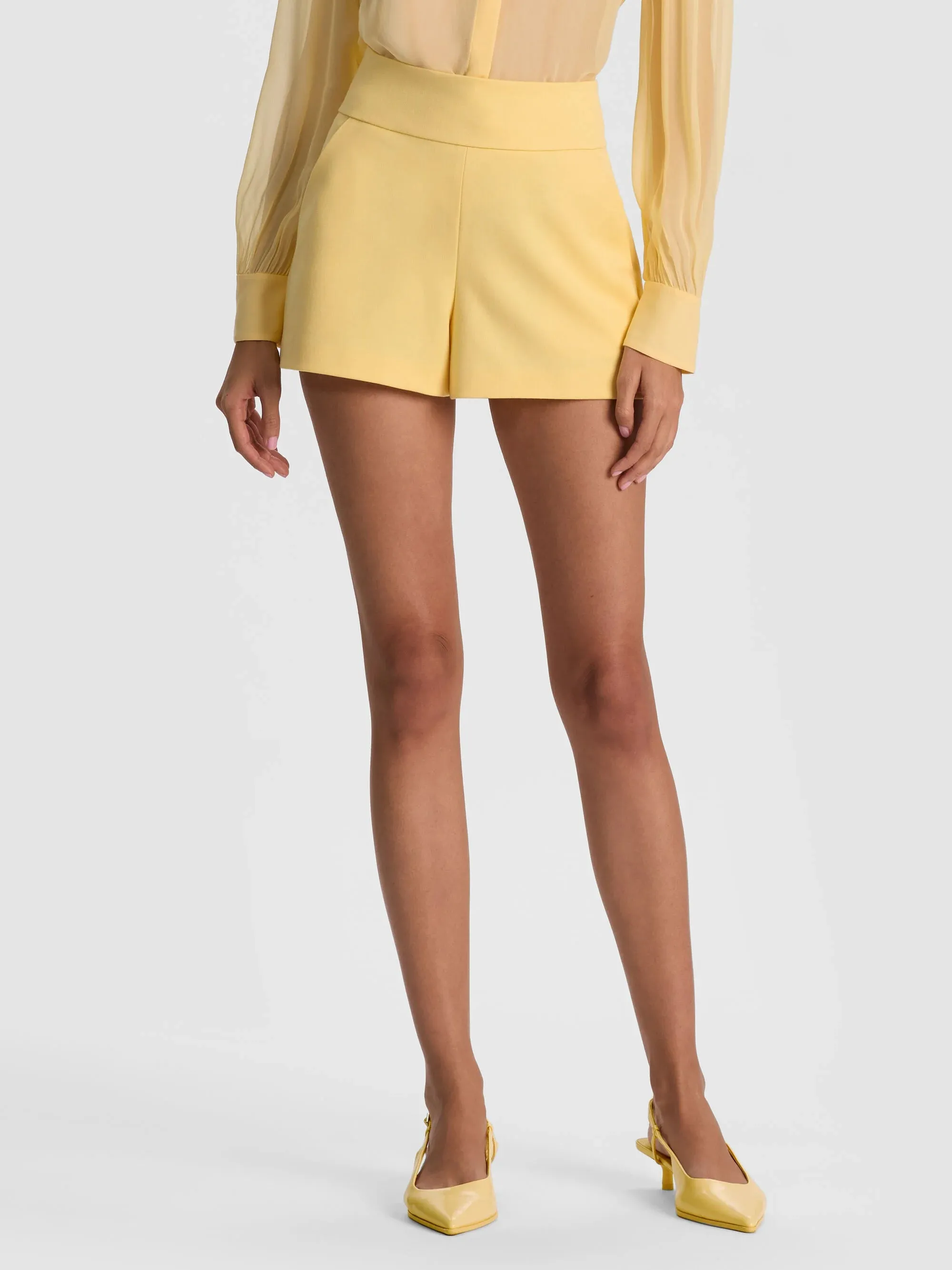 Alice + Olivia - Donald Short - Butter sold by Jessie Boutique
