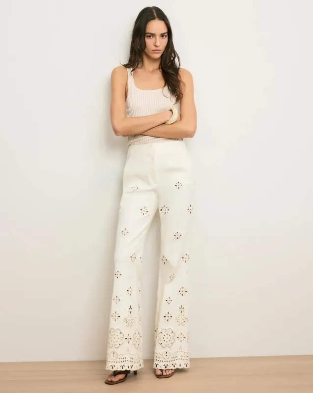 Veronica Beard - Komi Pant - Dove sold by Jessie Boutique