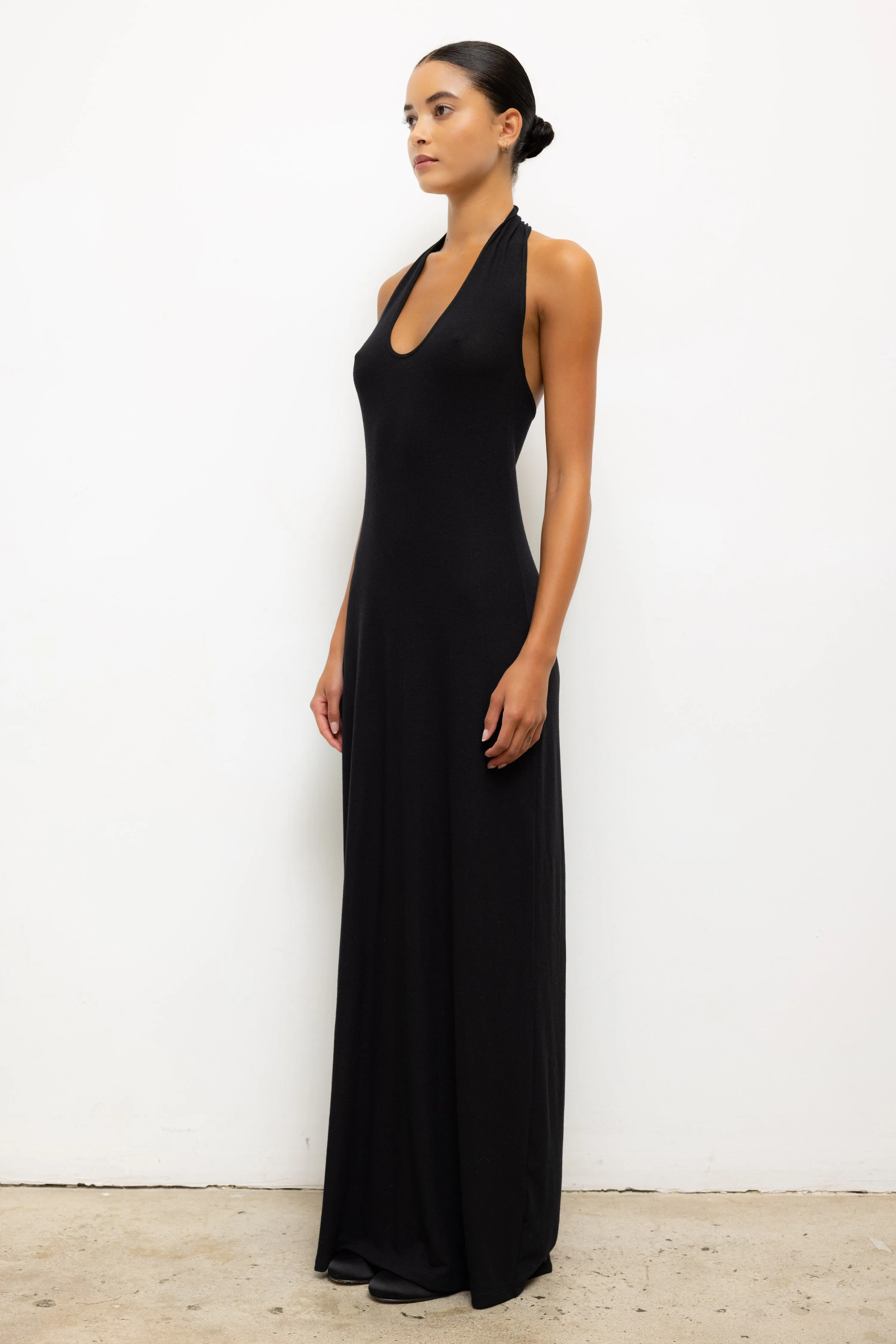 Leset - Lauren Halter Maxi Dress - Black sold by Jessie Boutique product image thumbnail 3